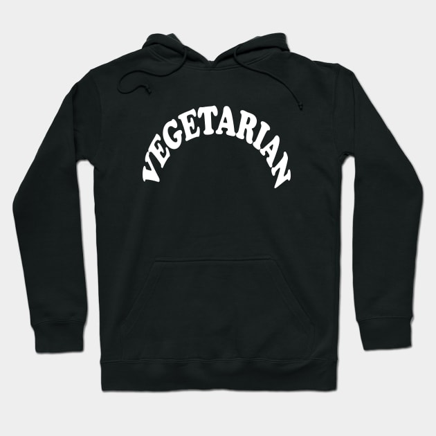 VEGETARIAN Hoodie by TheCosmicTradingPost